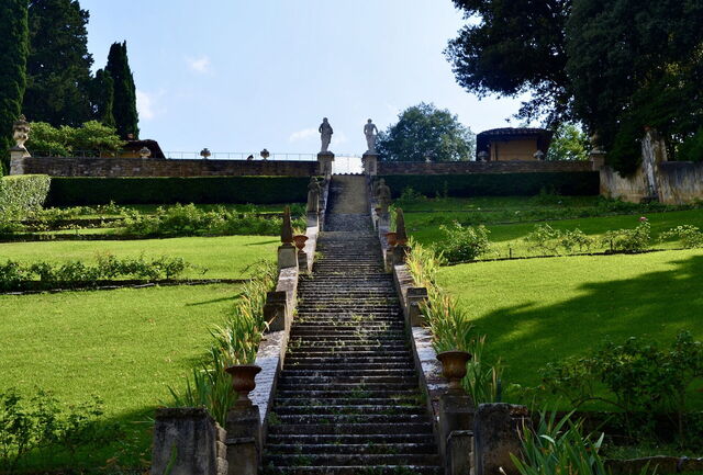 Escalier du Giardino Bardini