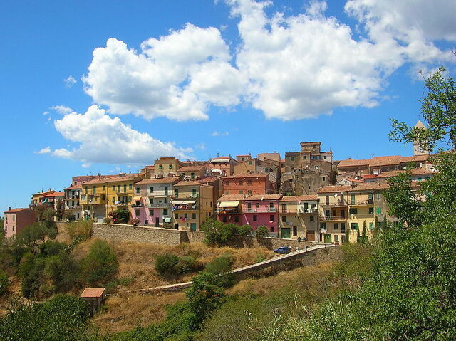 Vue sur la ville de Caplioveri