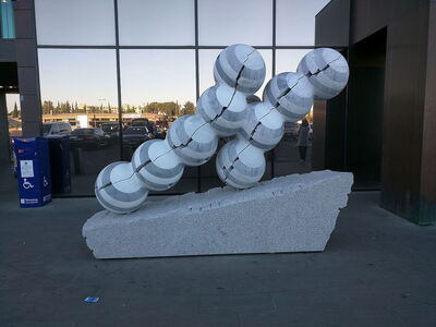 Les oeuvres de Park Eun Sun à l'airport de Florence