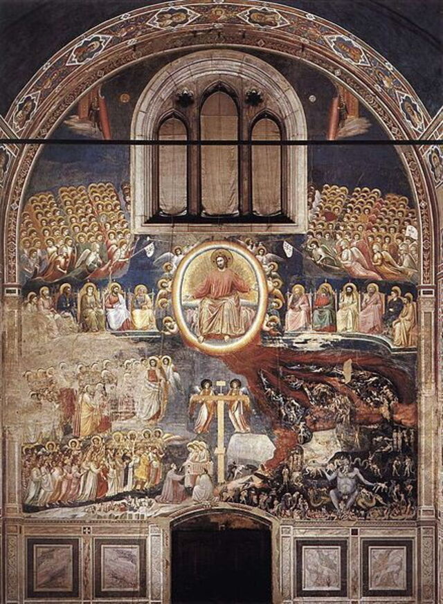 La fresque de Giotto du Jugement Dernier