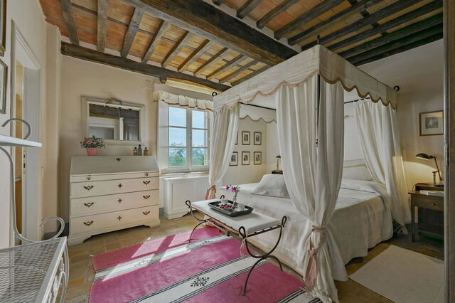 Villa Marlia, chambre