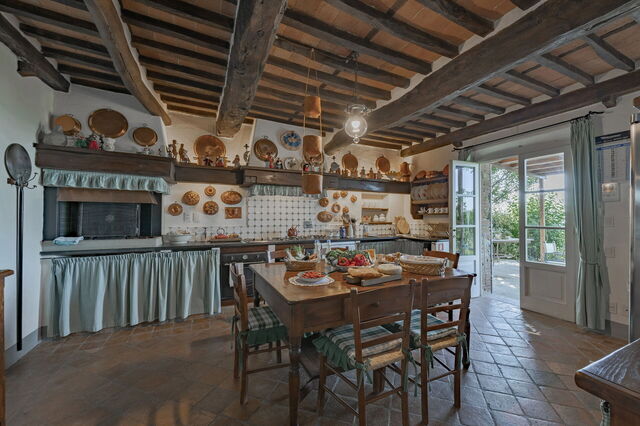 Villa Marlia, cuisine