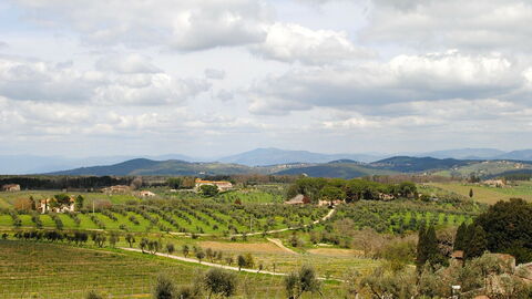 Un paysage de Toscane