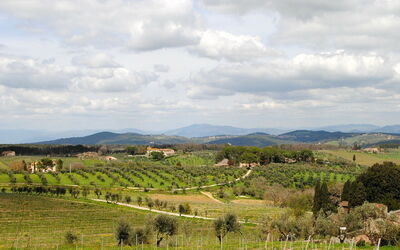 Un paysage de Toscane