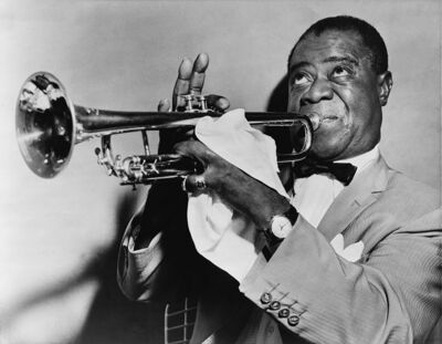 Photo de Louis Armstrong, le dieu du Jaz