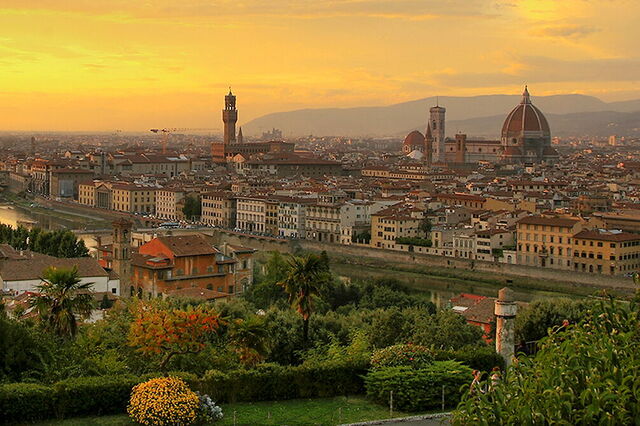 Vue sur la ville de Florence