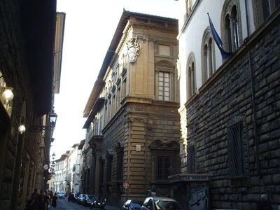 La via del Proconsolo à Florence