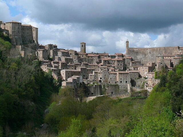 Vue sur Sorano