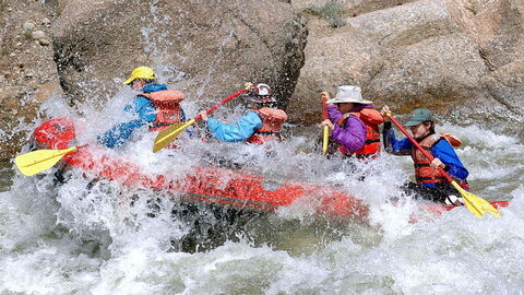 Rafting grande vitesse