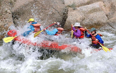 Rafting grande vitesse
