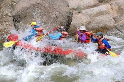 Rafting grande vitesse
