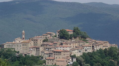Vue sur Civitella Paganico