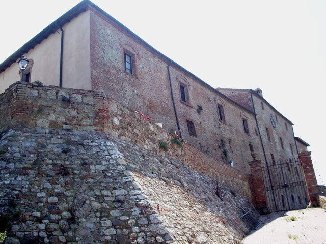 Le château Monte Antico à Civitella Paganico