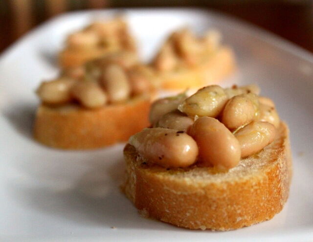 Le fameux haricot blanc de Toscan