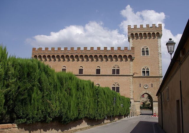 le château restauré bolgheri