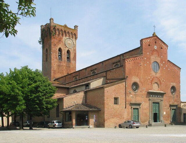 Façade, cathédrale San Miniato