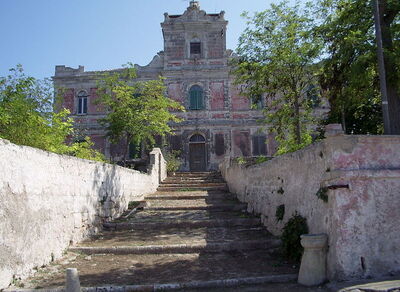 Une villa sur l'île de Pianosa