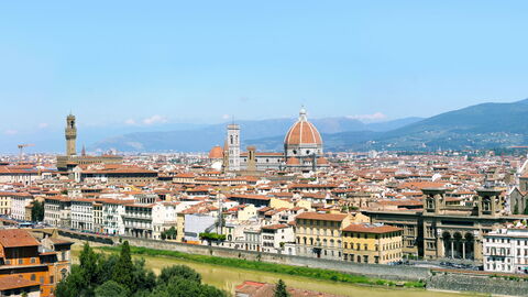 Vue panoramique sur Florence