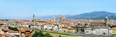 Vue panoramique sur Florence