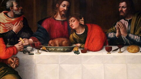 La Cène de Plautilla Nelli, Christ
