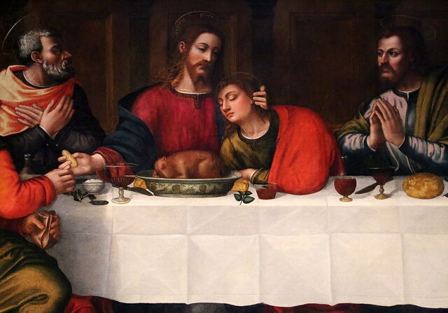 La Cène de Plautilla Nelli, Christ
