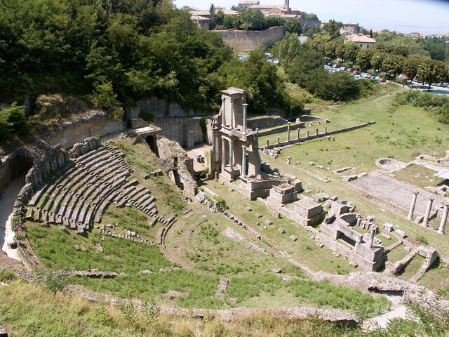 L'amphithéâtre romain de Volterra