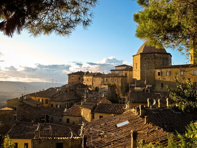 Vue sur la ville de Volterra