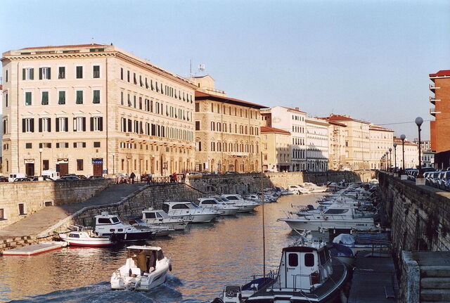 Le port de Livourne