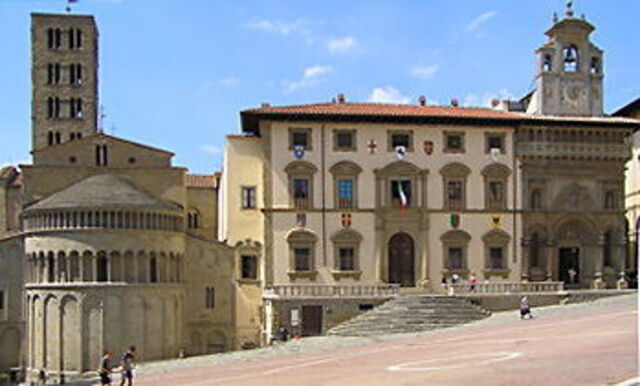 La ville d'Arezzo