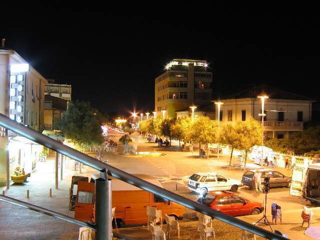 Cecina vue de nuit