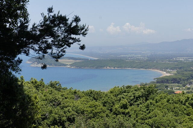 Le littoral de la Maremme en Toscane