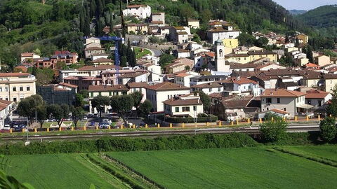 Vue sur la ville de Montelupo
