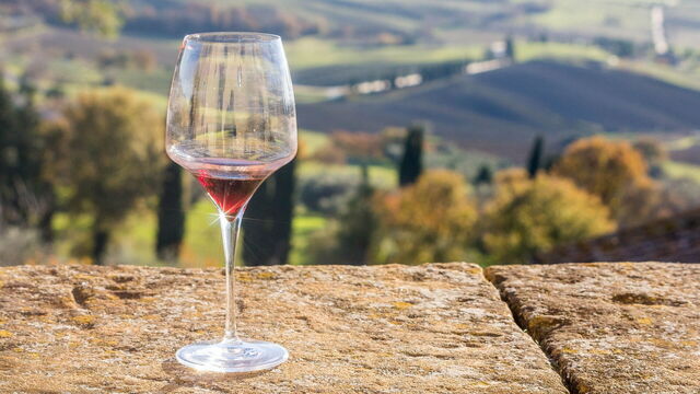 Vin en Toscane