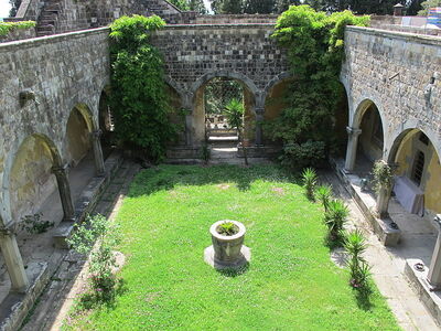 Jardin muré du Château de Vincigliata
