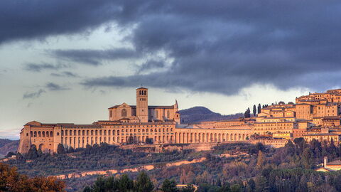 La ville d'Assisi
