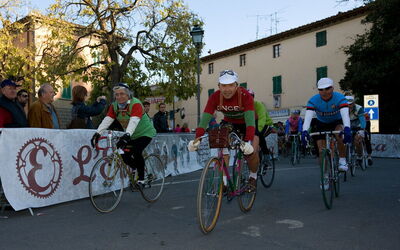 L'Eroica, cyclistes