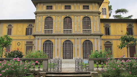 Musée Stibbert, la façade