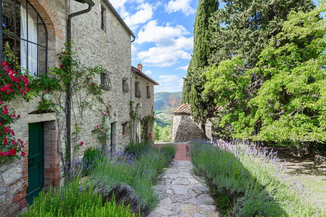 jardin de la villa poggio la croce