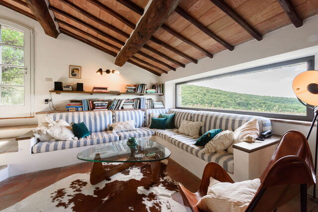 Villa Poggio La Croce, salon