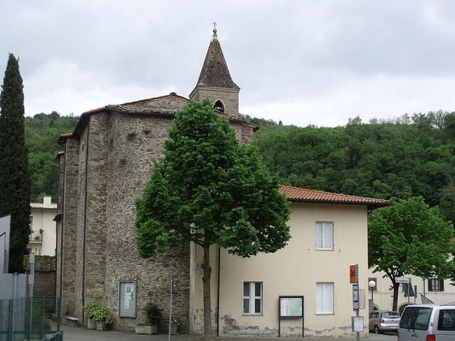 L'église de Sainte Marie à Capolona