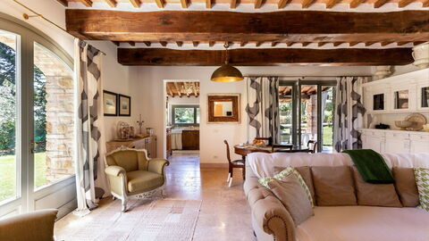 Villa Della Meletta, intérieur