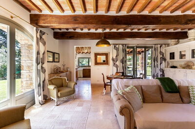 Villa Della Meletta, intérieur