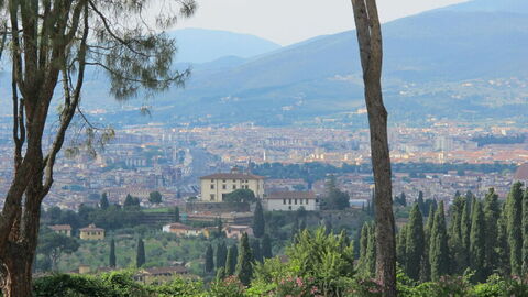 La vue depuis le Forte di Belvedere