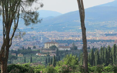 La vue depuis le Forte di Belvedere