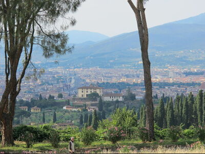 La vue depuis le Forte di Belvedere