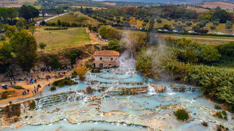 Cascate del Mulino, Saturnia