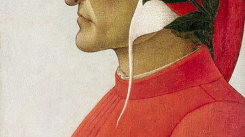 peinture de Dante par Sandro Botticelli