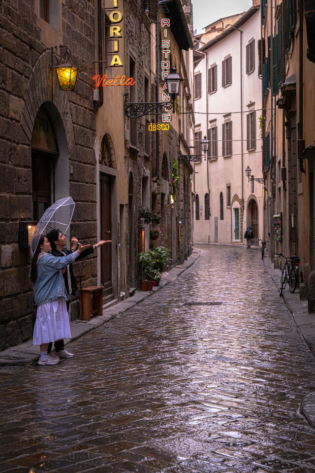 Florence des jours de pluie