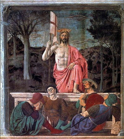 «Résurrection» la peinture de Piero