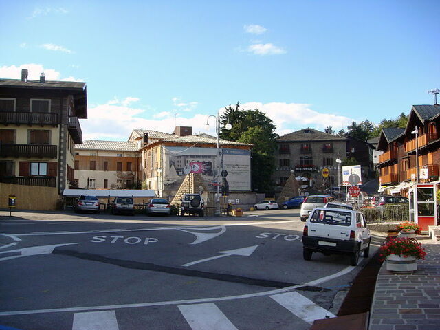 Une Piazza à Abetone